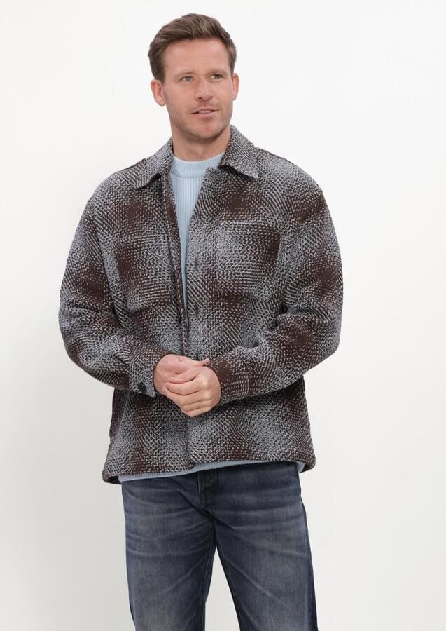RESTERÖDS Resteröds Heren Overshirts Rtnolan Heavy Twill Overshirt Bruin