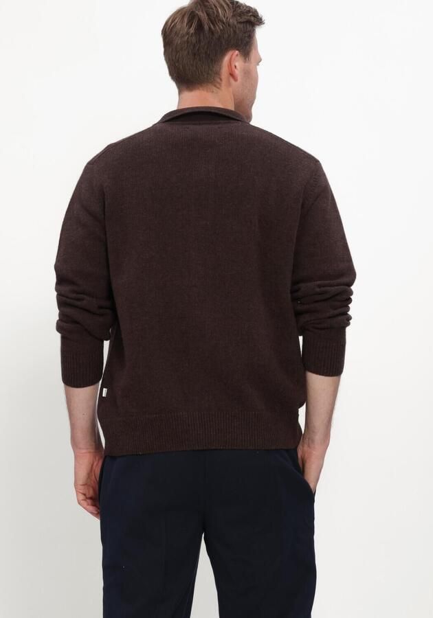RESTERÖDS Resteröds Heren Truien & Vesten Rtdean Cardigan Bruin - Foto 3