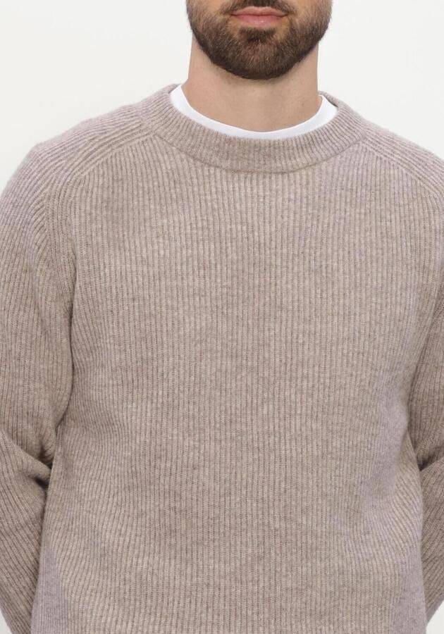 RESTERÖDS Resteröds Heren Truien & Vesten Rtmichael Pullover Beige - Foto 4