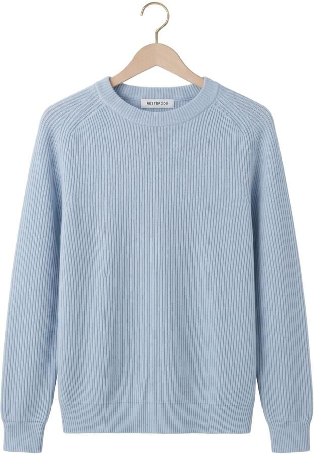 RESTERÖDS Resteröds Heren Truien & Vesten Rtmichael Pullover Lichtblauw - Foto 4