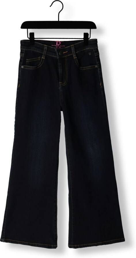 Retour Jeans wide leg jeans Celeste dark blue Blauw Meisjes Stretchdenim 116