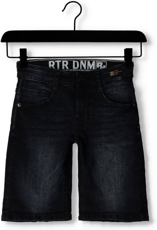 Retour Jeans short Reven dark blue denim Korte broek Blauw Jongens Stretchdenim 128