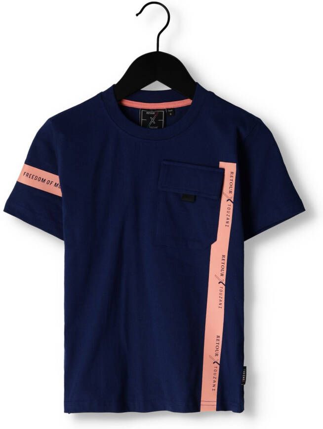 RETOUR Jongens Polo's & T-shirts Swing Donkerblauw