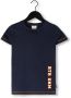 Retour Jeans T-shirt Italo met backprint donkerblauw Jongens Katoen Ronde hals 122 128 - Thumbnail 1