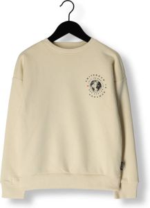 Retour Denim sweater Matz met backprint beige