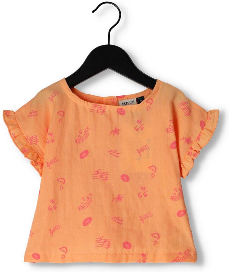 RETOUR Meisjes Tops & T-shirts Yiona Oranje