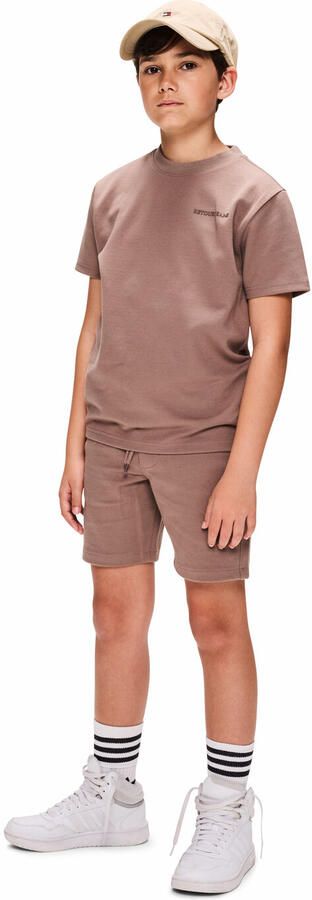 Retour Jeans regular waist sweatshort bruin - Foto 3