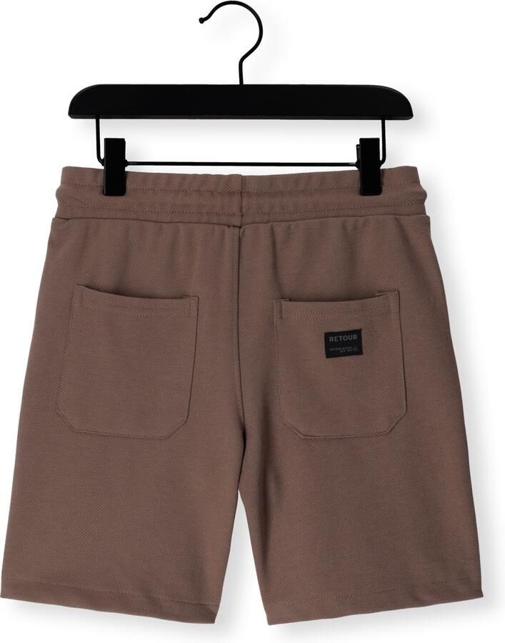 Retour Jeans regular waist sweatshort bruin - Foto 2