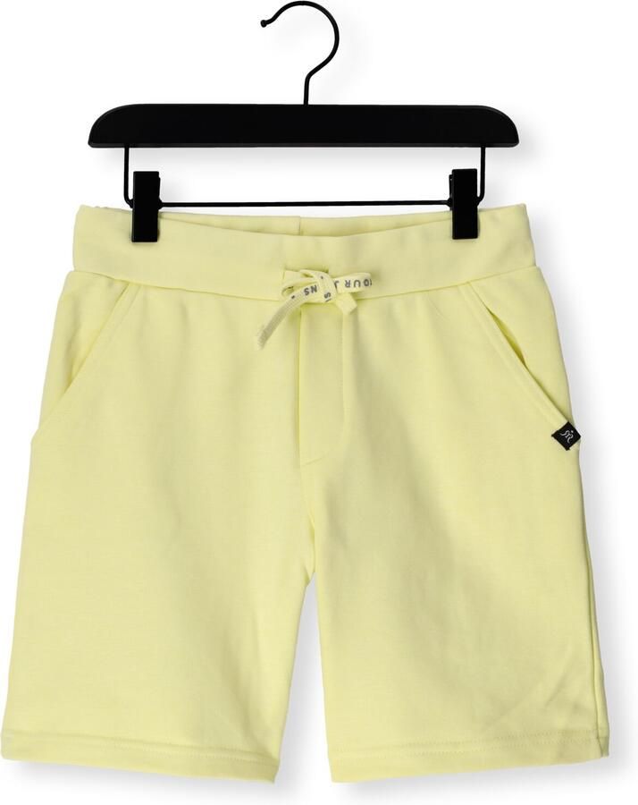 Retour Jeans regular waist sweatshort lichtgeel
