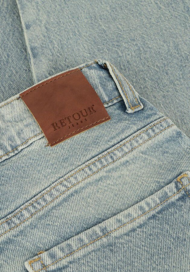 Retour Jeans relaxed loose fit jeans light blue denim