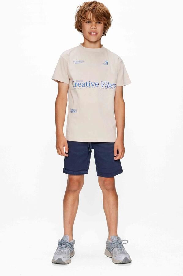 Retour Jeans straight sweatshort donkerblauw - Foto 2