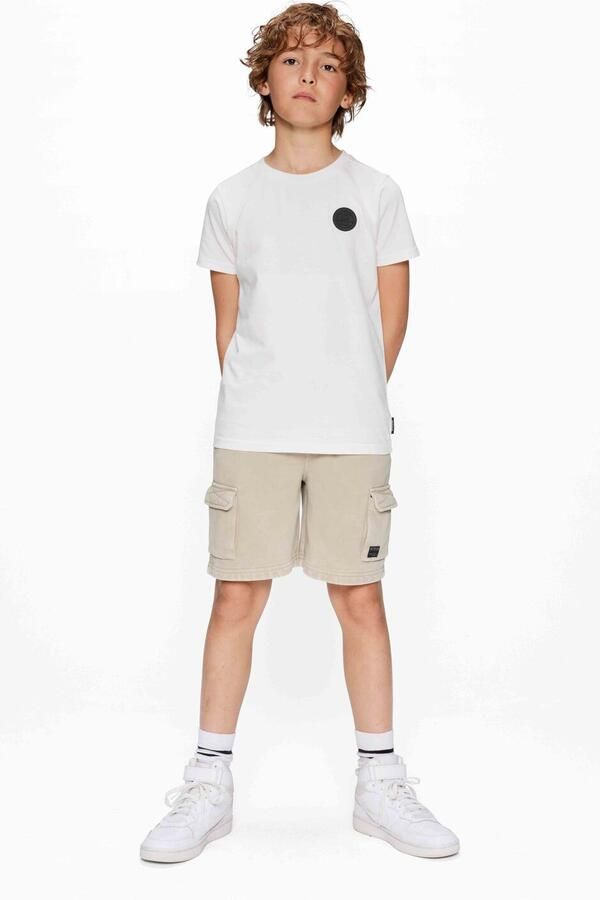 Retour Jeans relaxed cargo sweatshort lichtbruin - Foto 2