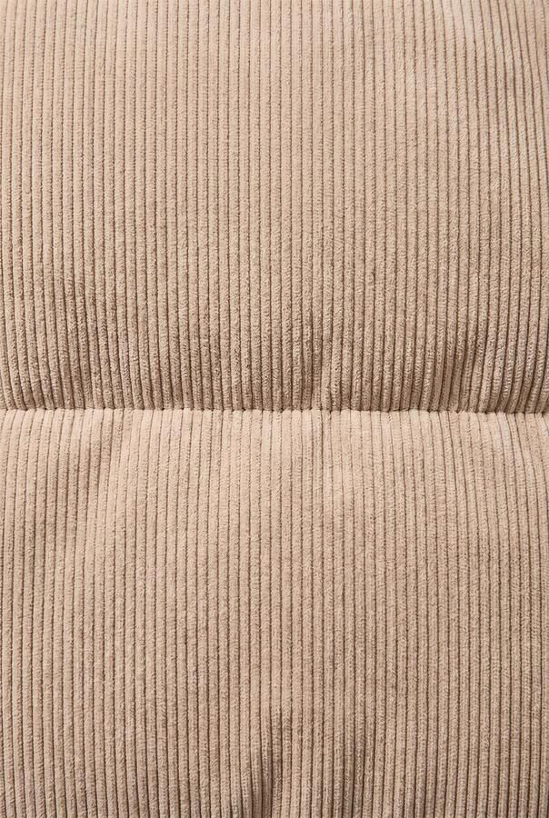 Retour Jeans corduroy winterjas beige Effen - Foto 2