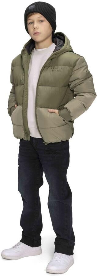 Retour Jeans gewatteerde jas donkergroen - Foto 2