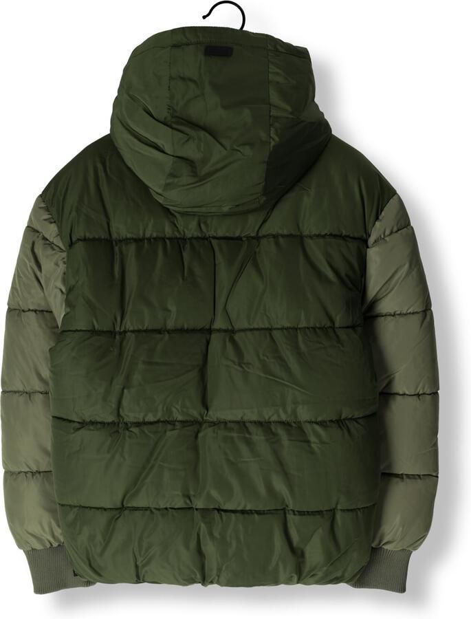 Retour Jeans gewatteerde jas donkergroen