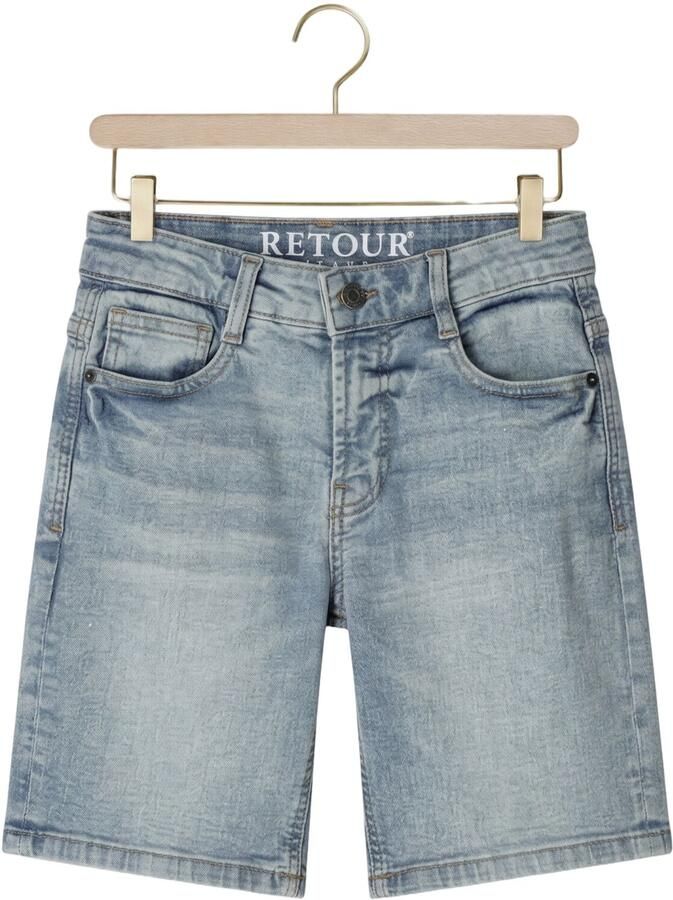 Retour Jeans relaxed regular waist short medium blue denim