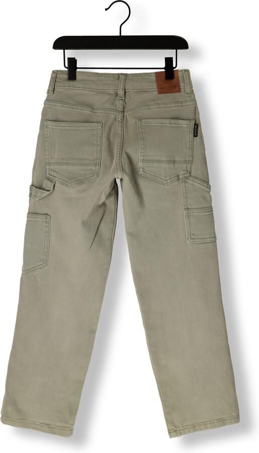 Retour Jeans loose fit straight leg jeans groen