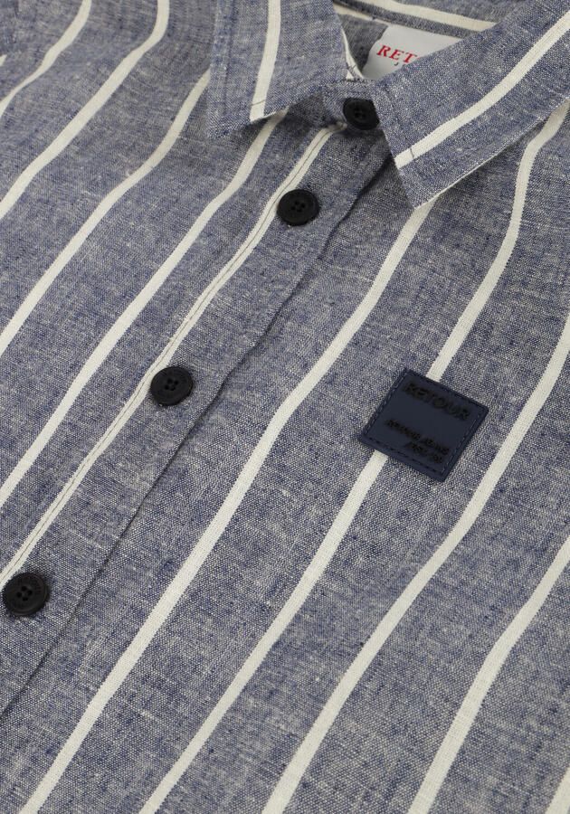 RETOUR Jongens Overhemden Floris Donkerblauw - Foto 1