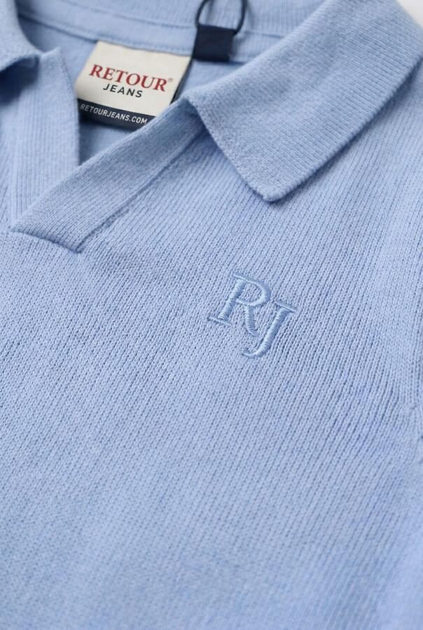 RETOUR Jongens Polo's & T-shirts Camiel Lichtblauw