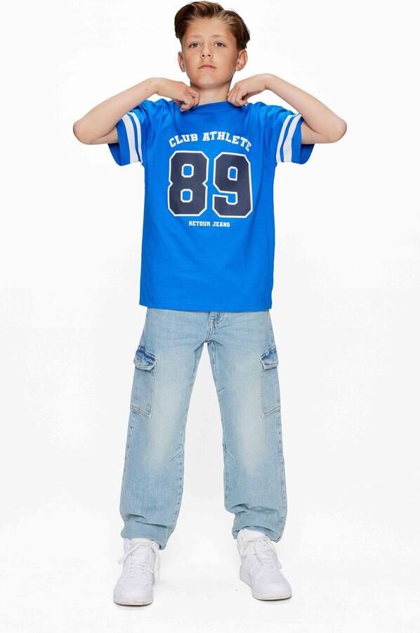 RETOUR Jongens Polo's & T-shirts Chester Blauw - Foto 2