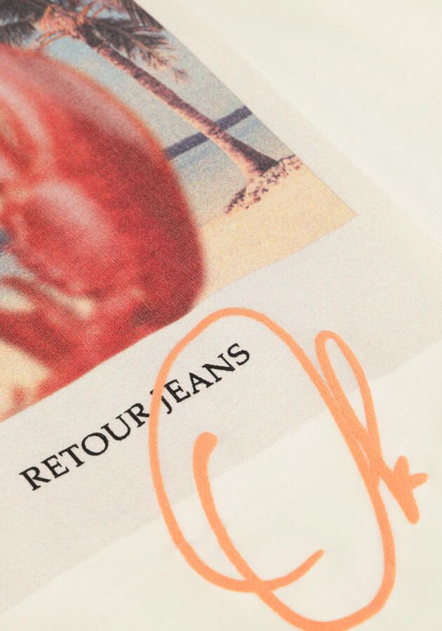 RETOUR Jongens Polo's & T-shirts Damon Gebroken Wit - Foto 2