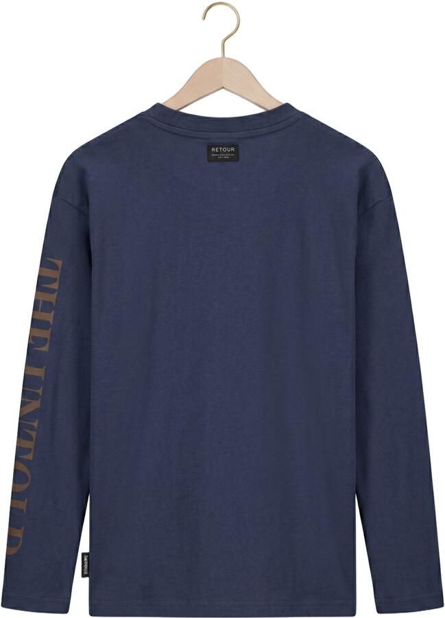 RETOUR Jongens Polo's & T-shirts Juan Donkerblauw - Foto 2
