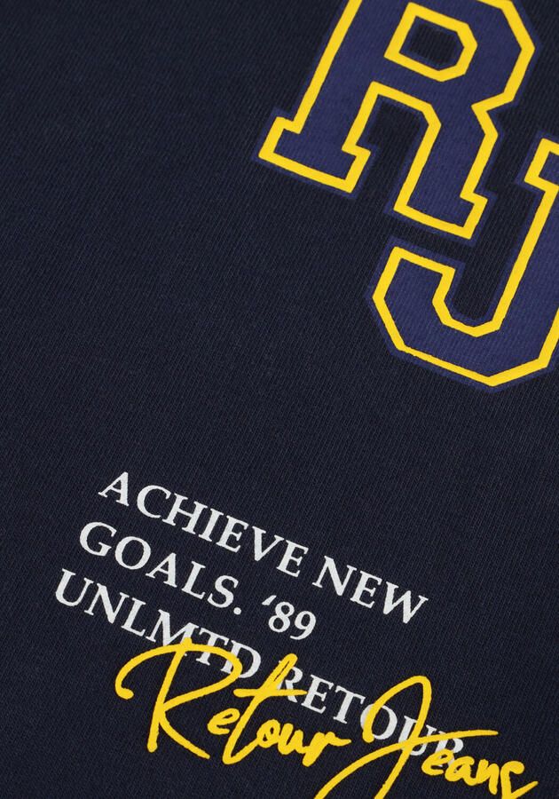 RETOUR Jongens Polo's & T-shirts Kenji Donkerblauw