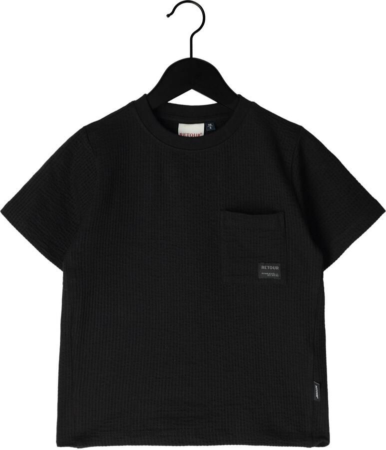RETOUR Jongens Polo's & T-shirts Xavier 1 Zwart - Foto 2