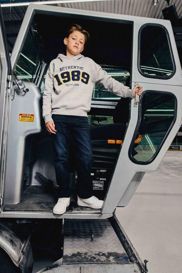 RETOUR Jongens Truien & Vesten Roy Grijs - Foto 2