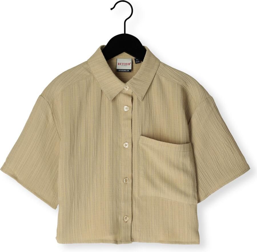 RETOUR Meisjes Blouses Olivia Beige