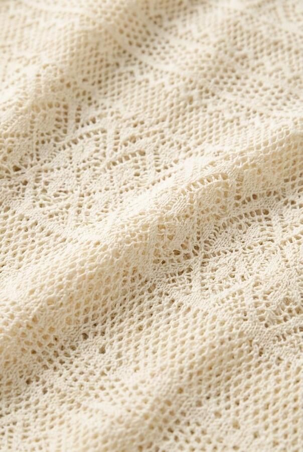 Retour Jeans wide leg casual broek beige - Foto 2