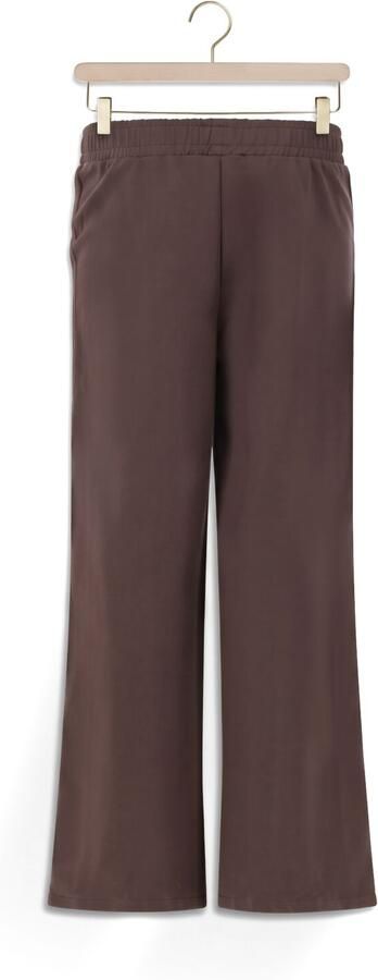 Retour Jeans regular waist wide leg sweatpant donkerbruin Broek Meisjes Katoen - Foto 3