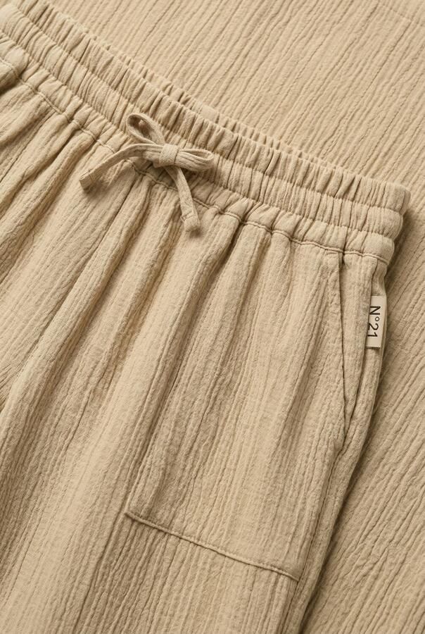 Retour Jeans wide leg casual broek beige - Foto 2