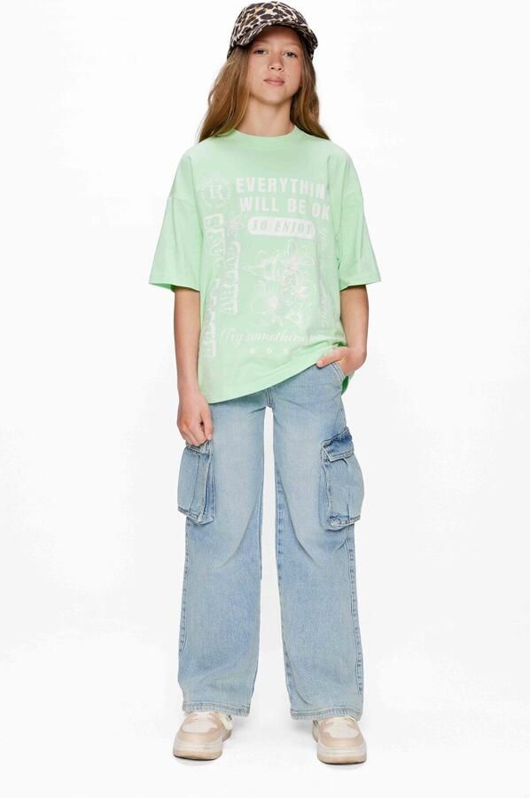 Retour Jeans loose fit jeans light blue denim