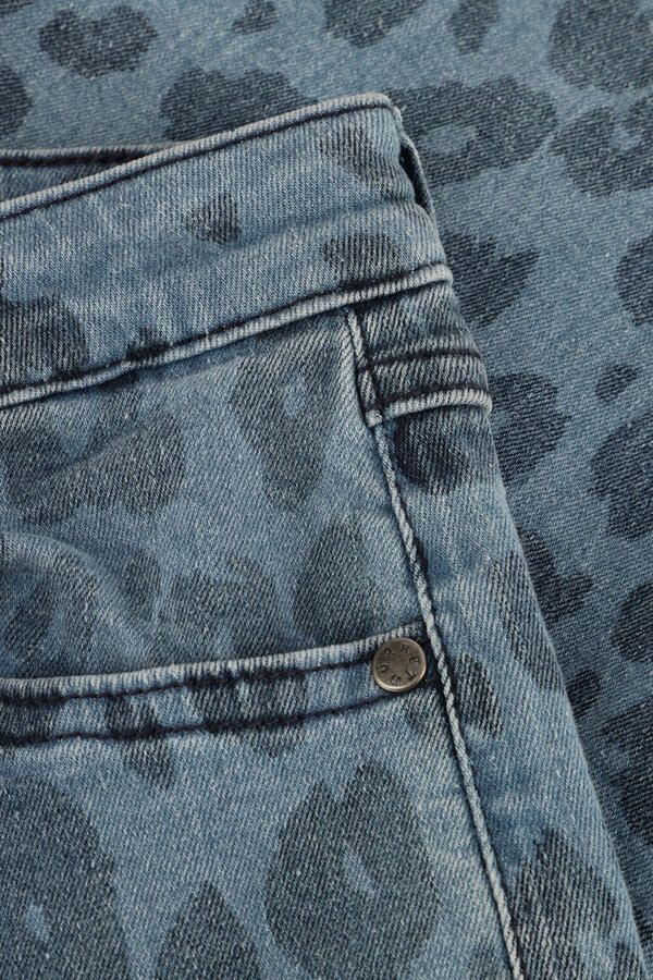 Retour Jeans wide leg jeans met panterprint medium blue denim - Foto 3