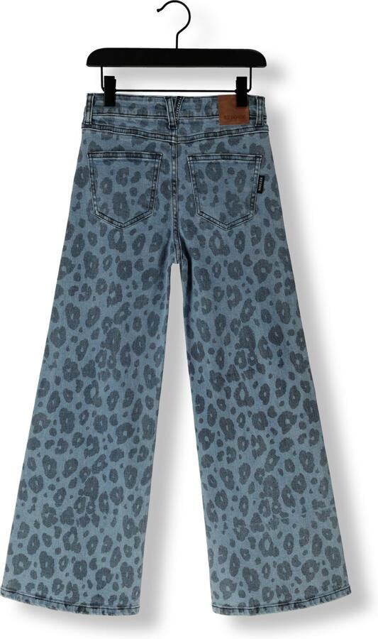 Retour Jeans wide leg jeans met panterprint medium blue denim - Foto 2