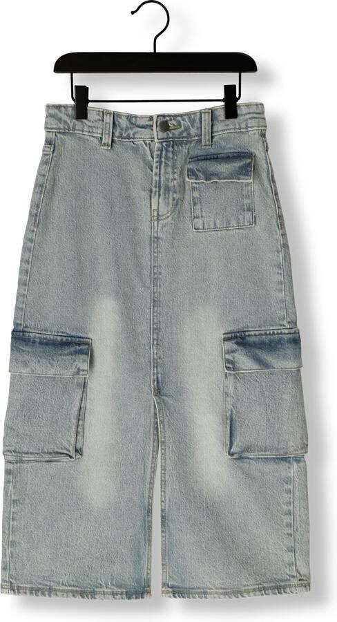 Retour Jeans denim spijkerrok light blue denim - Foto 4