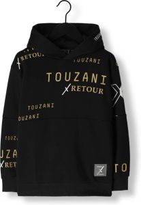 Retour Denim Retour X Touzani hoodie Hop met all over print zwart