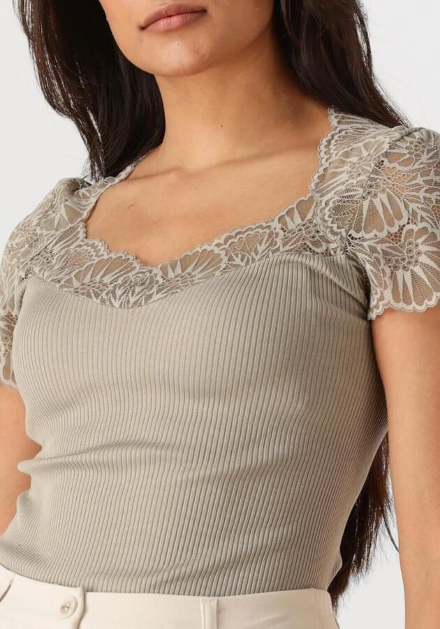 Rosemunde Tanktop Babette Silk Top Vintage-kantenrand brede bandjes vrouwelijk comfortabel zijdemix - Foto 2