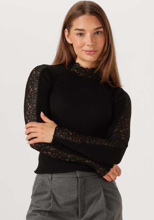 Rosemunde Longsleeve Beatha lace longsleeve Vintage-kant aan kraag en mouwen vrouwelijk Zijde- Katoenmix - Foto 4