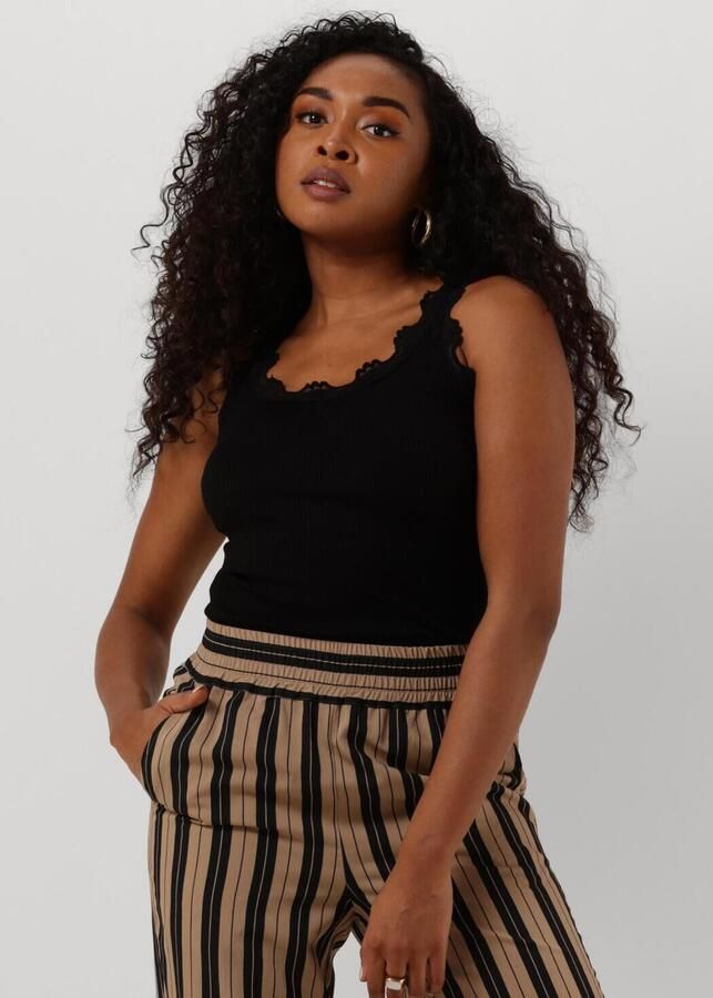 Rosemunde Tanktop Babette Silk Top Vintage-kantenrand brede bandjes vrouwelijk comfortabel zijdemix - Foto 4