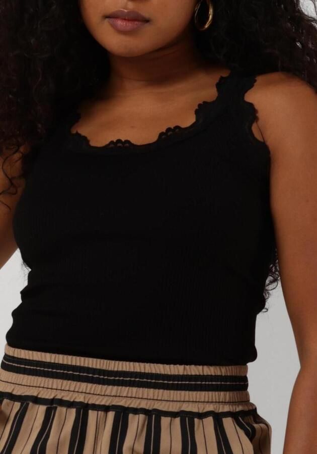 Rosemunde Tanktop Babette Silk Top Vintage-kantenrand brede bandjes vrouwelijk comfortabel zijdemix - Foto 2