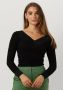 ROSEMUNDE Dames Tops & T-shirts Bernadine Organic T-shirt Lace Zwart - Thumbnail 1