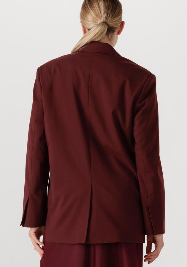 ROUGE EDIT Dames Blazers Roulia Ls Oversized Blazer Bordeaux - Foto 3