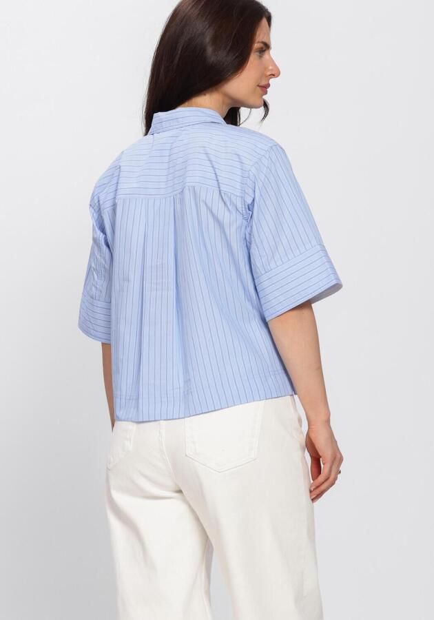ROUGE EDIT Dames Blouses Roupaige 2 4 Shirt Pf Lichtblauw - Foto 3