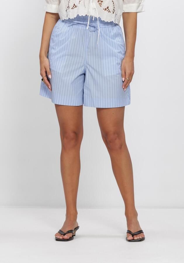 ROUGE EDIT Dames Broeken Roupaige Hw W f Shorts Lichtblauw
