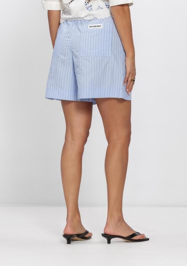 ROUGE EDIT Dames Broeken Roupaige Hw W f Shorts Lichtblauw - Foto 3