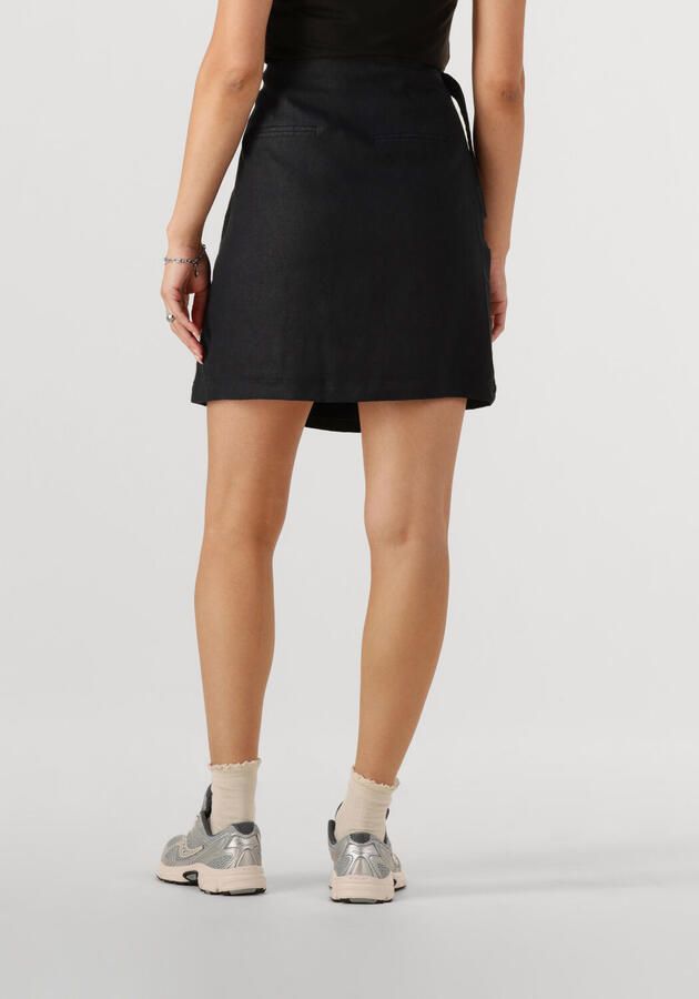 ROUGE EDIT Dames Broeken Rousummer Hw Short Skirt Zwart - Foto 2