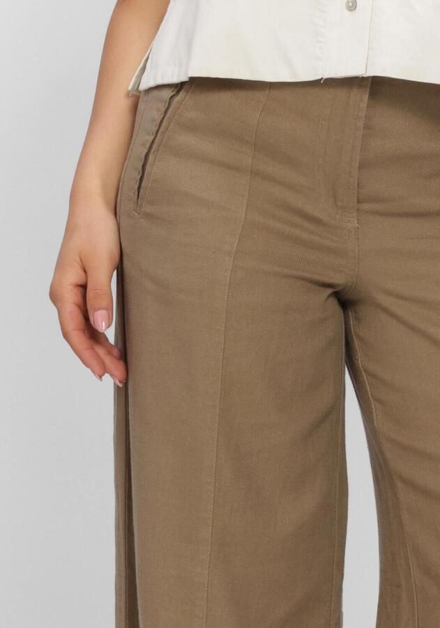 ROUGE EDIT Dames Broeken Rousummer Hw W f Trouser Camel - Foto 2