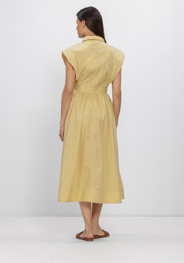 ROUGE EDIT Dames Jurken Rouasher S s Midi Dress Geel - Foto 3